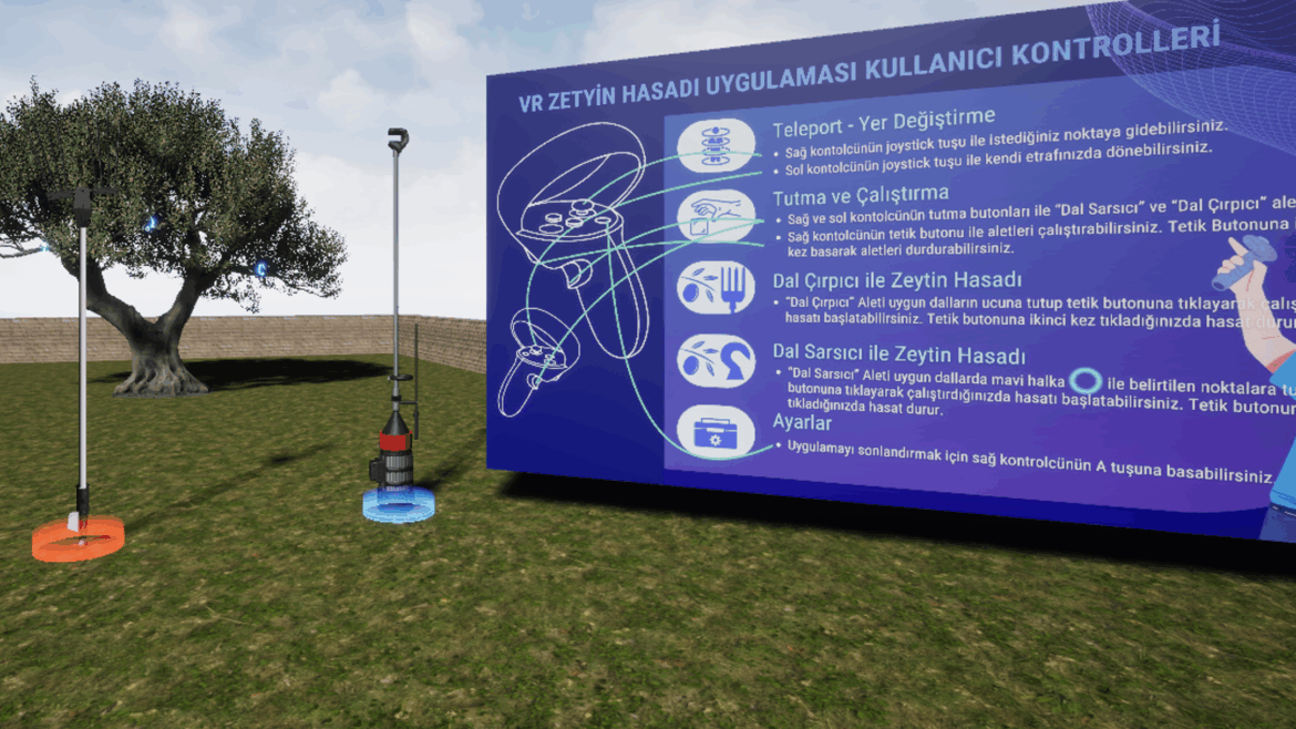 Zeytin Hasadı VR Eğitimi