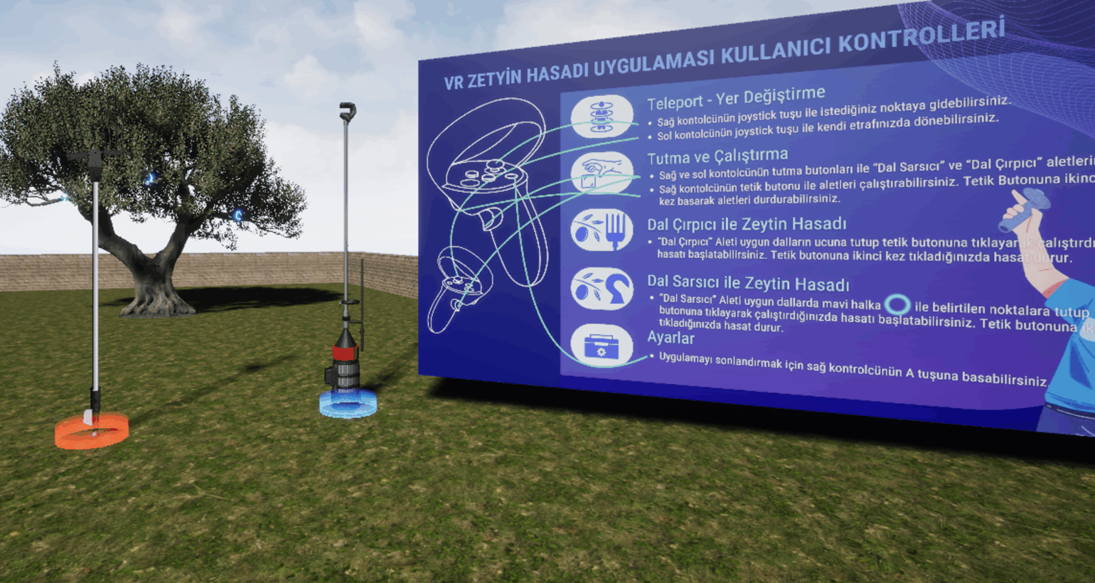 Zeytin Hasadı VR Eğitimi
