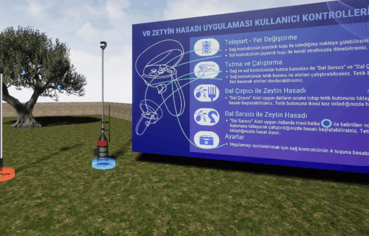 Zeytin Hasadı VR Eğitimi